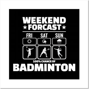 Weekend forcast: Badminton Posters and Art